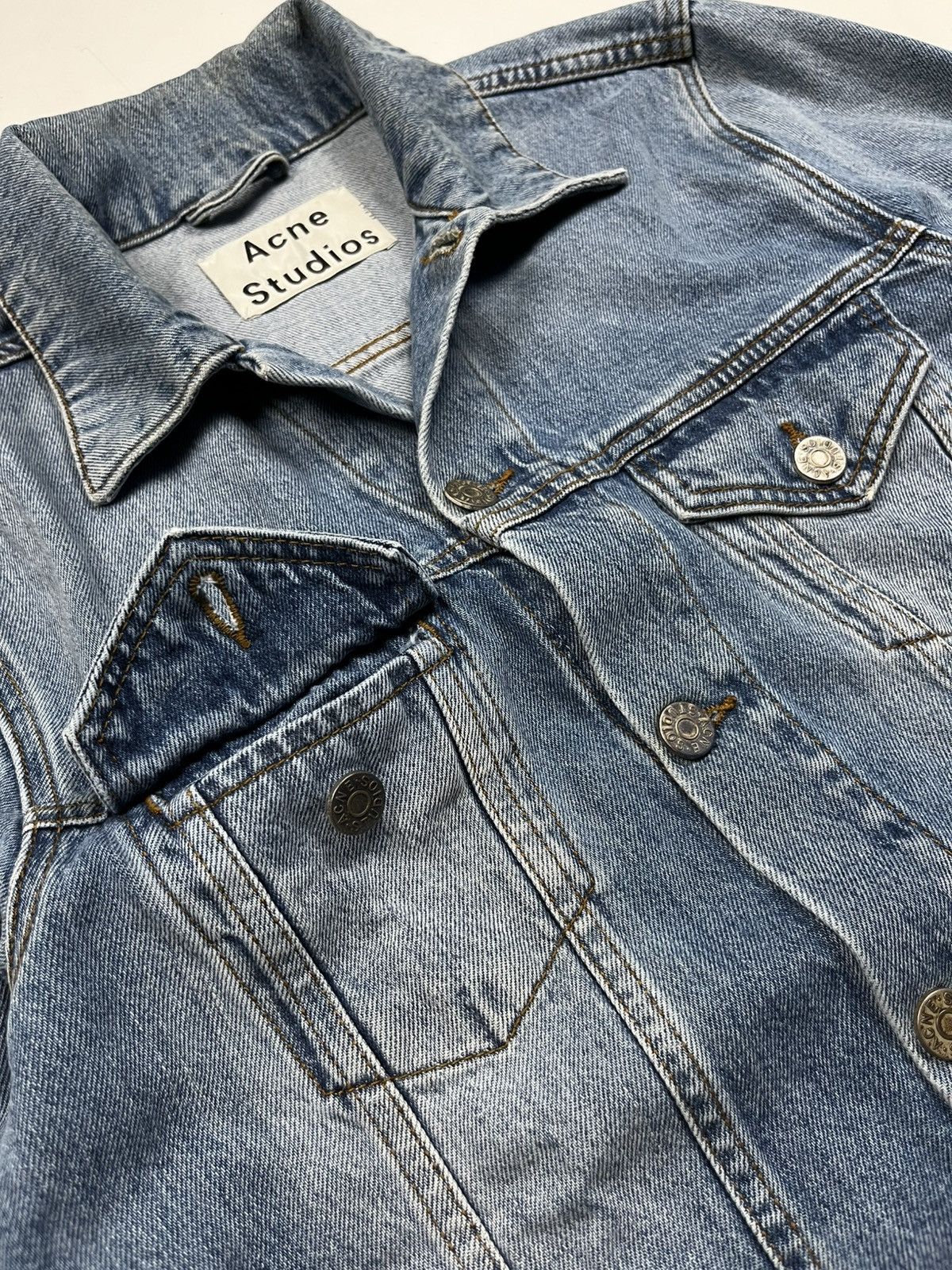 Acne Studios Acne Studios SS14 Jam LT Vintage Denim Jacket Size US M / EU 48-50 / 2 - 9 Thumbnail