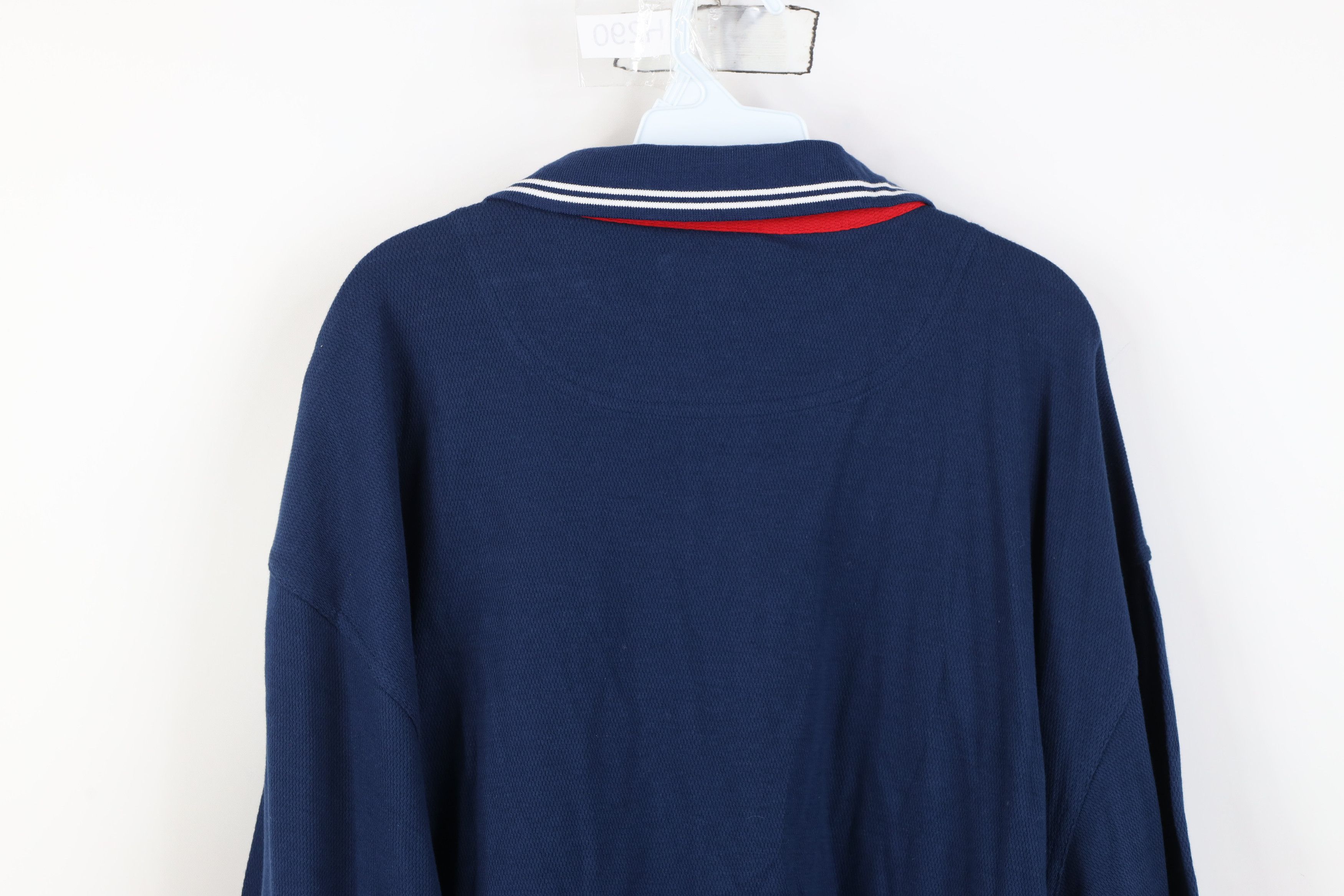 Vintage Deadstock Vintage 90s Ford Motor Company Racing Polo Blue Size US XXL / EU 58 / 5 - 12 Thumbnail