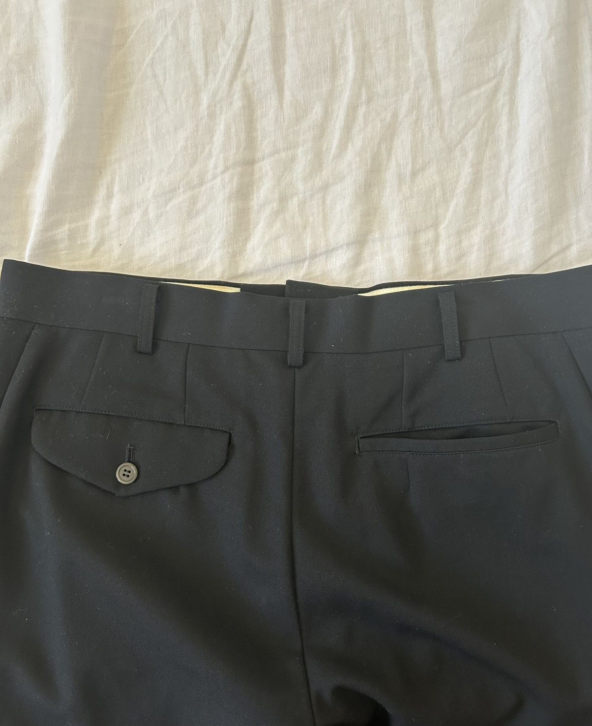 Comme des Garcons Comme des Garçons Homme Plus Black Pants Size US 29 - 5 Thumbnail