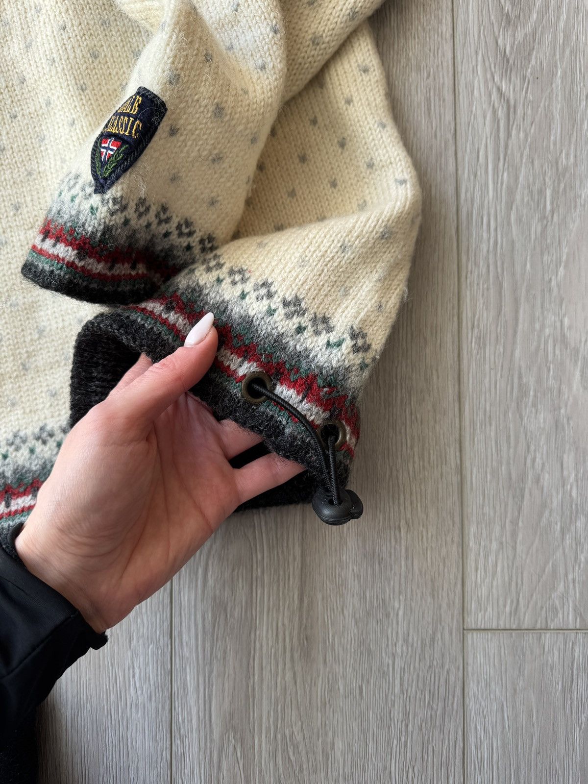 Dale Of Norway Dale Of Norway Wool Fair Isle Nordic Knit 1/4 Zip Sweater Size US S / EU 44-46 / 1 - 5 Thumbnail
