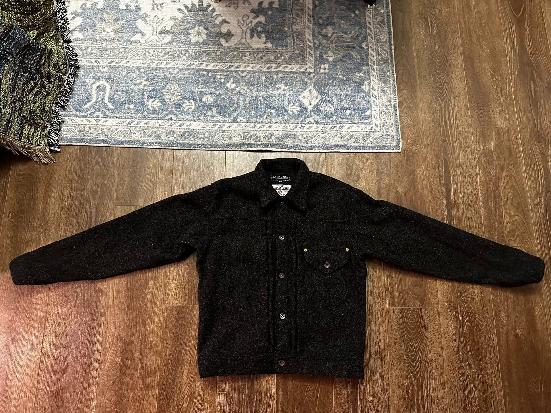 Evisu EVISU YAMANE Harris Tweed Jacket Size US XXS / EU 40 - 1 Thumbnail