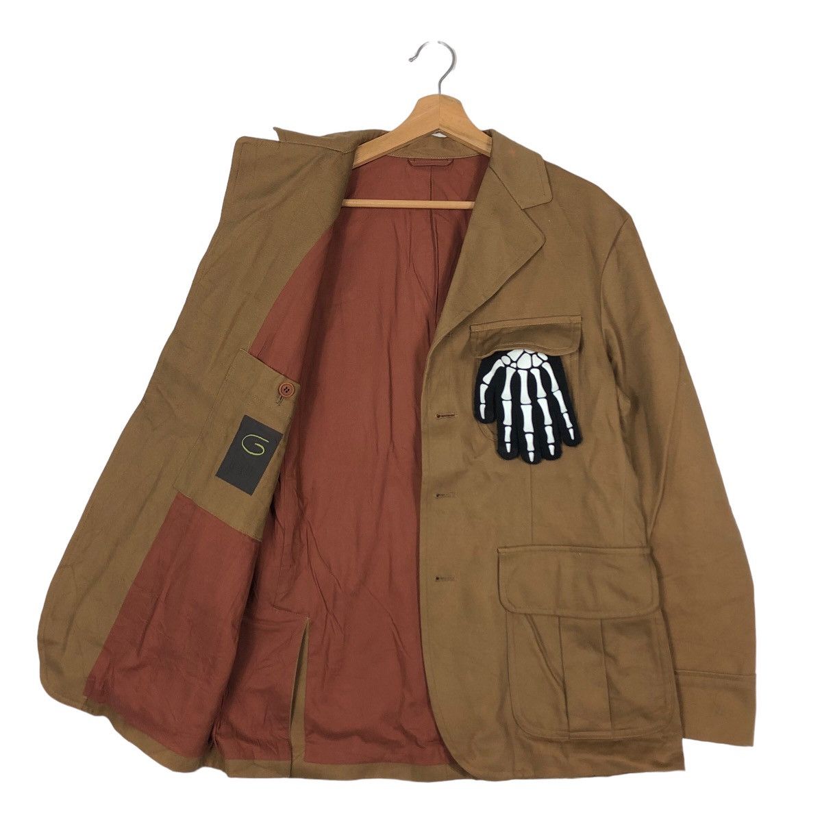 Romeo Gigli 🔥Double Collar Chore Jacket Cargo Pocket Romeo Gigli Size US M / EU 48-50 / 2 - 9 Thumbnail