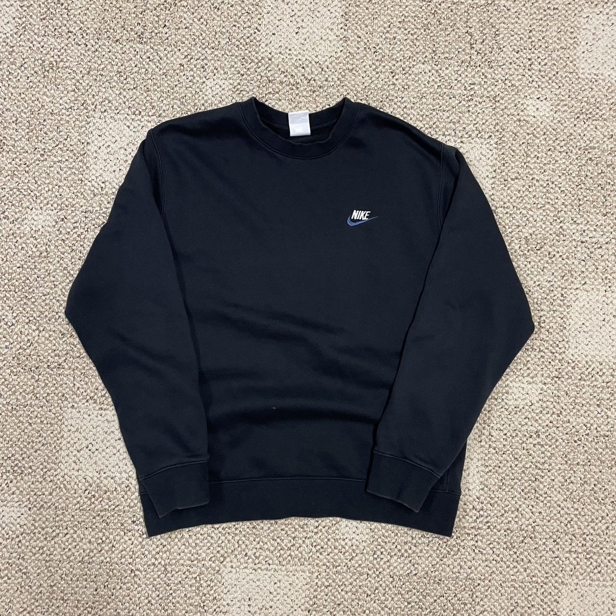 Nike Nike White Tag Black Crewneck - Medium Size US M / EU 48-50 / 2 - 2 Thumbnail
