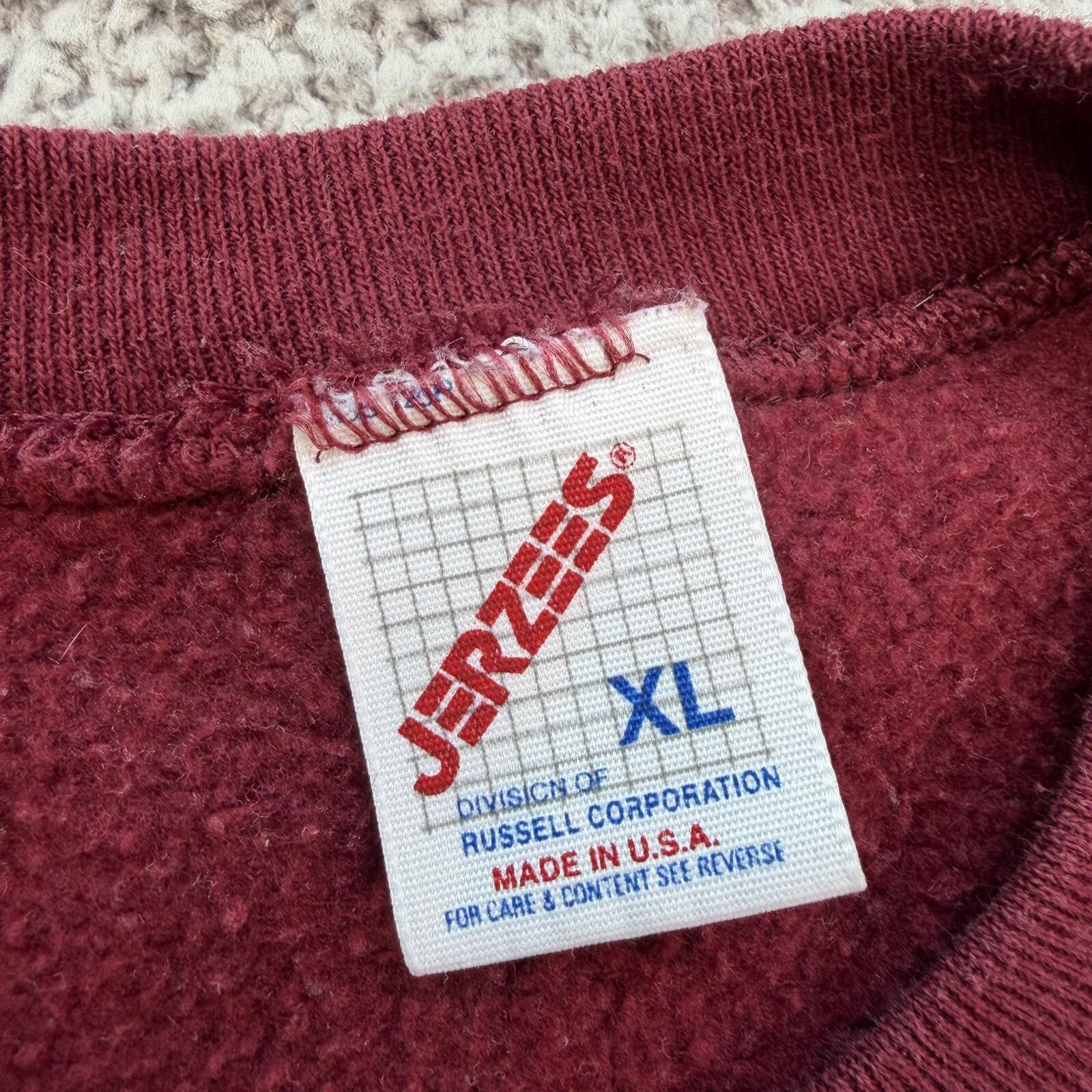Jerzees Vintage 90s Sugar Mountain North Carolina Sweatshirt XL Ski Size US XL / EU 56 / 4 - 4 Thumbnail