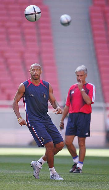 Adidas VTG Adidas x France 2004 (Zidane, etc) Training Shirt Vest Size US M / EU 48-50 / 2 - 3 Thumbnail