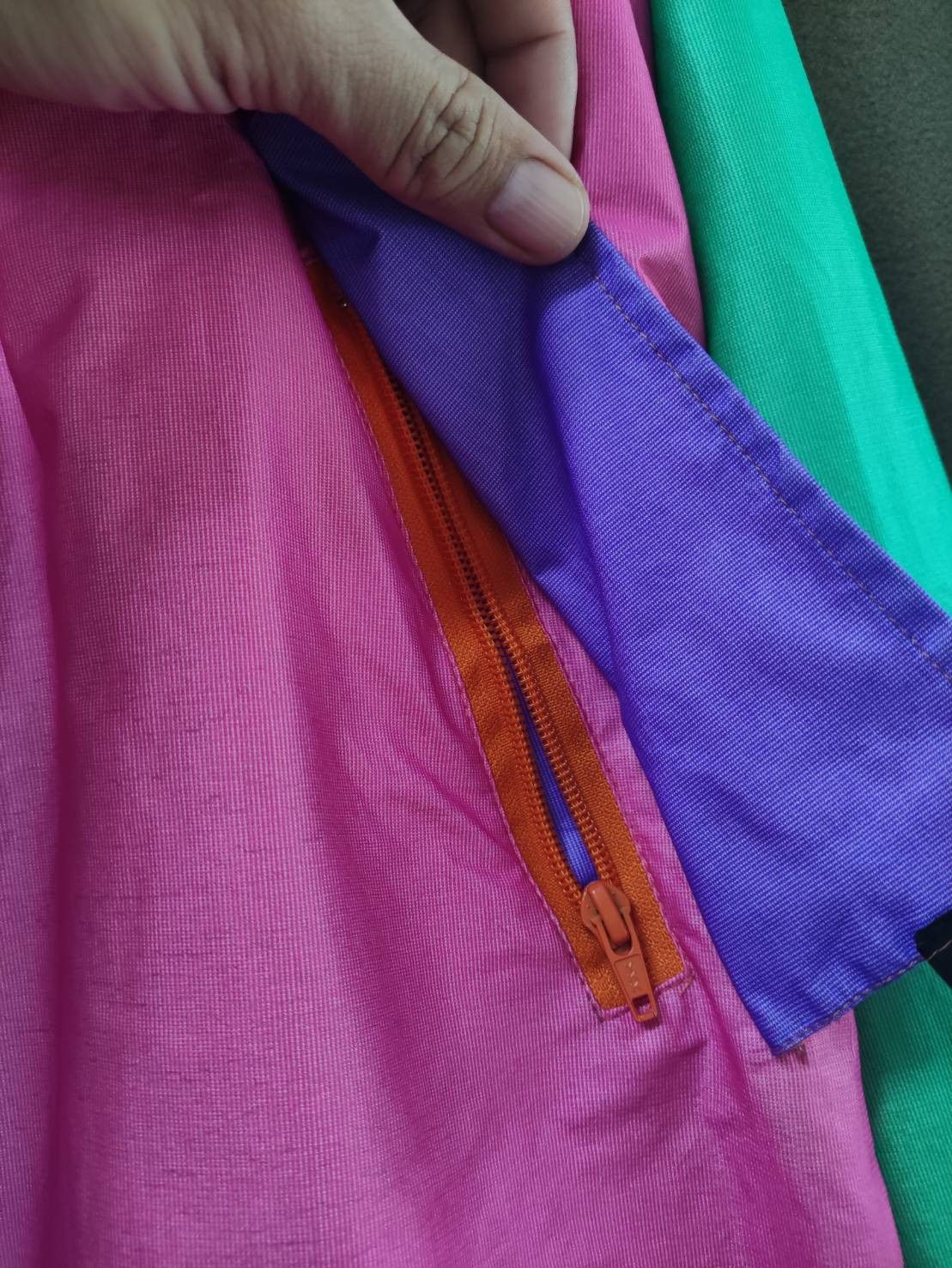 Goretex Vtg 90's Gore-Tex Multicolor Hoodie Jacket Size US XL / EU 56 / 4 - 7 Thumbnail