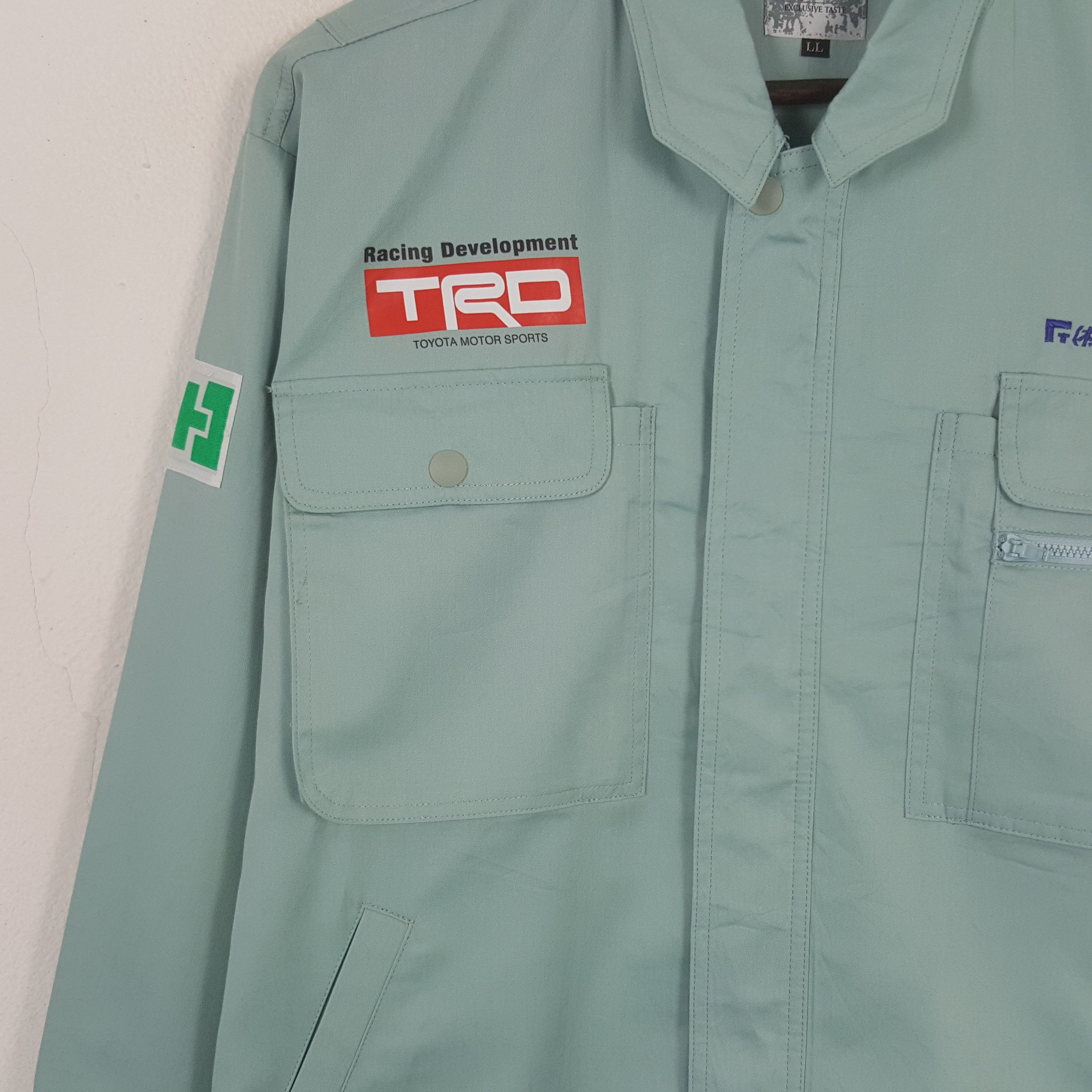 Japanese Brand × Vintage Vintage TRD Racing Development Custom Art Worker Jacket Size US L / EU 52-54 / 3 - 4 Thumbnail