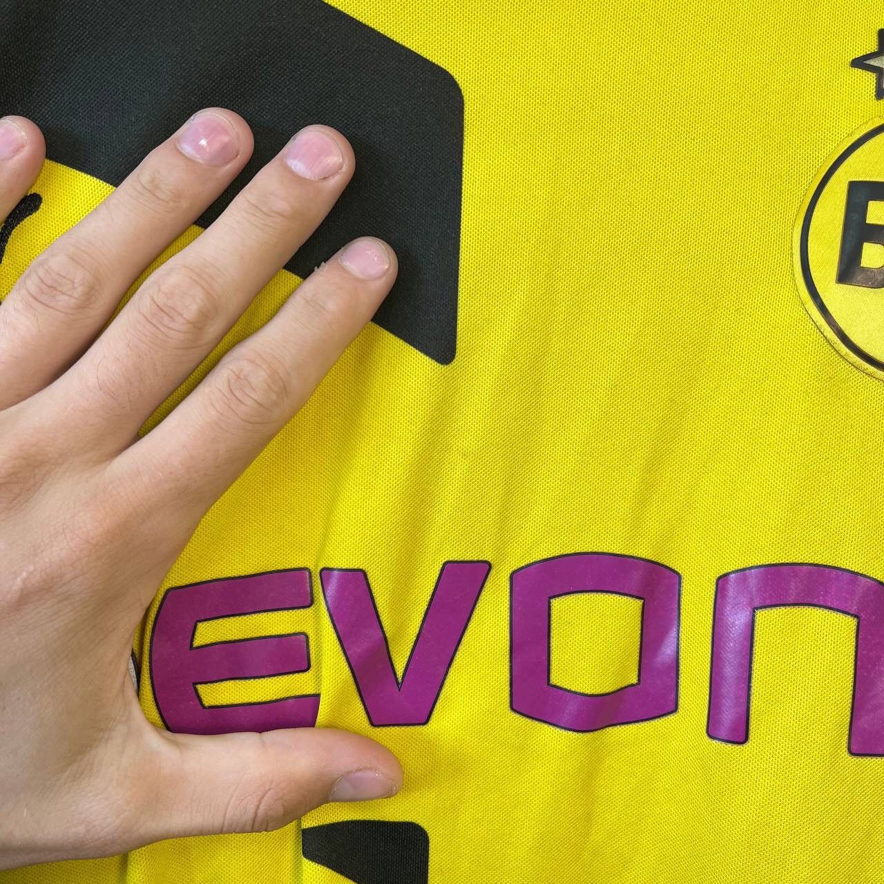 Puma BORUSSIA DORTMUND 2014 2015 HOME SHIRT FOOTBALL SOCCER PUMA Size US XL / EU 56 / 4 - 20 Thumbnail
