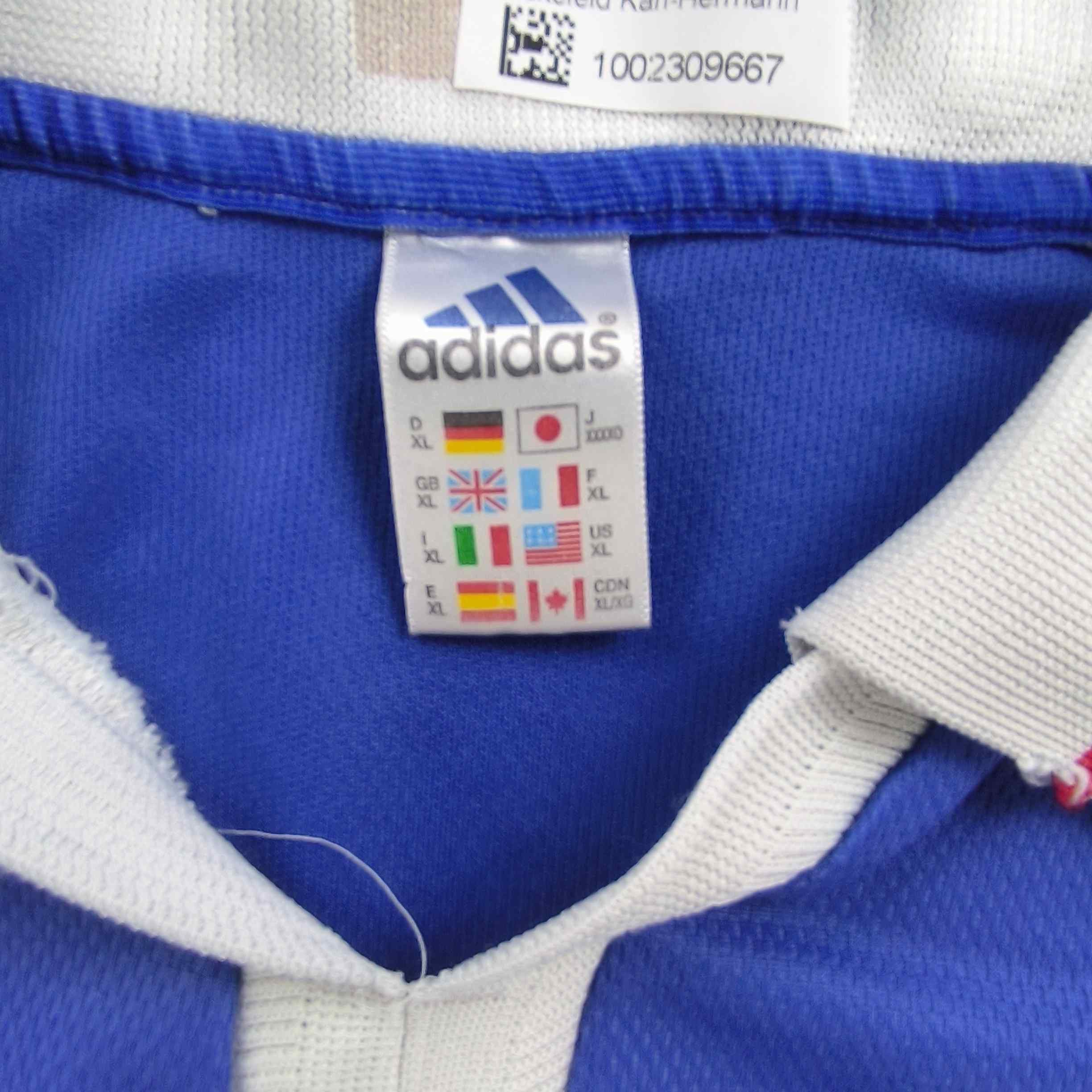 Adidas Yugoslavia 2000-02 Adidas home #10 football jersey size XL Size US XL / EU 56 / 4 - 4 Thumbnail