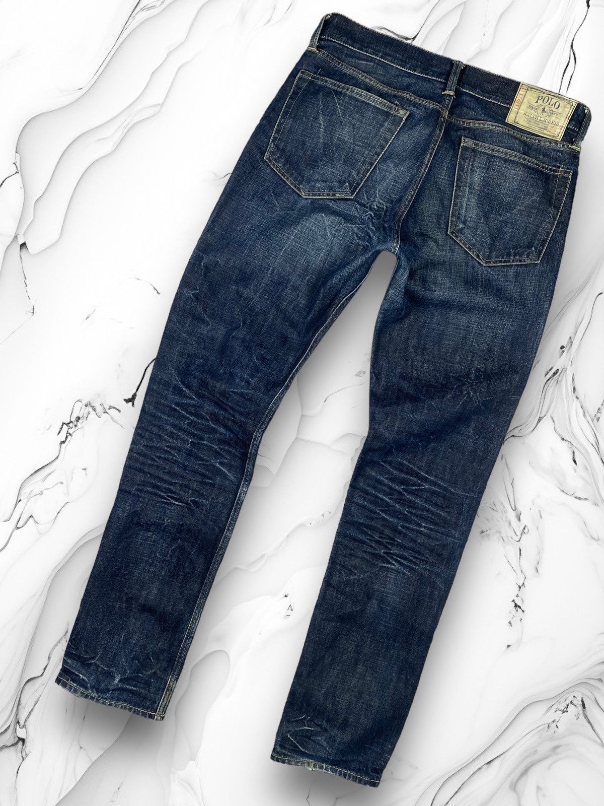Polo Ralph Lauren × Vintage Vintage Polo Ralph Lauren Denim Jeans Size 32x32 Size US 32 / EU 48 - 1 Thumbnail