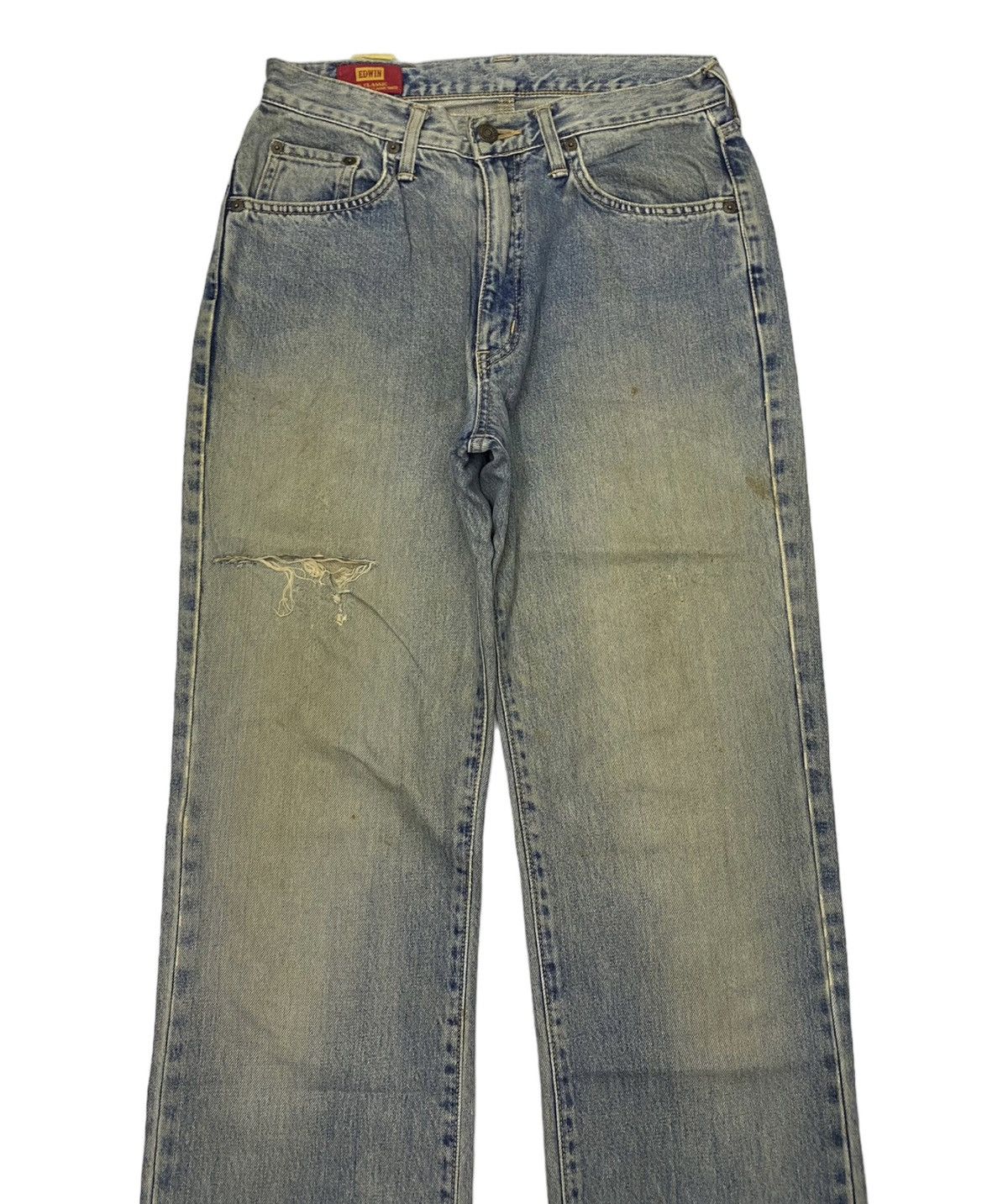 Edwin × Hysteric Glamour × If Six Was Nine RUSTY DISTRESSED DENIM EDWIN US VINTAGE DENIM JEANS Size US 29 - 5 Thumbnail