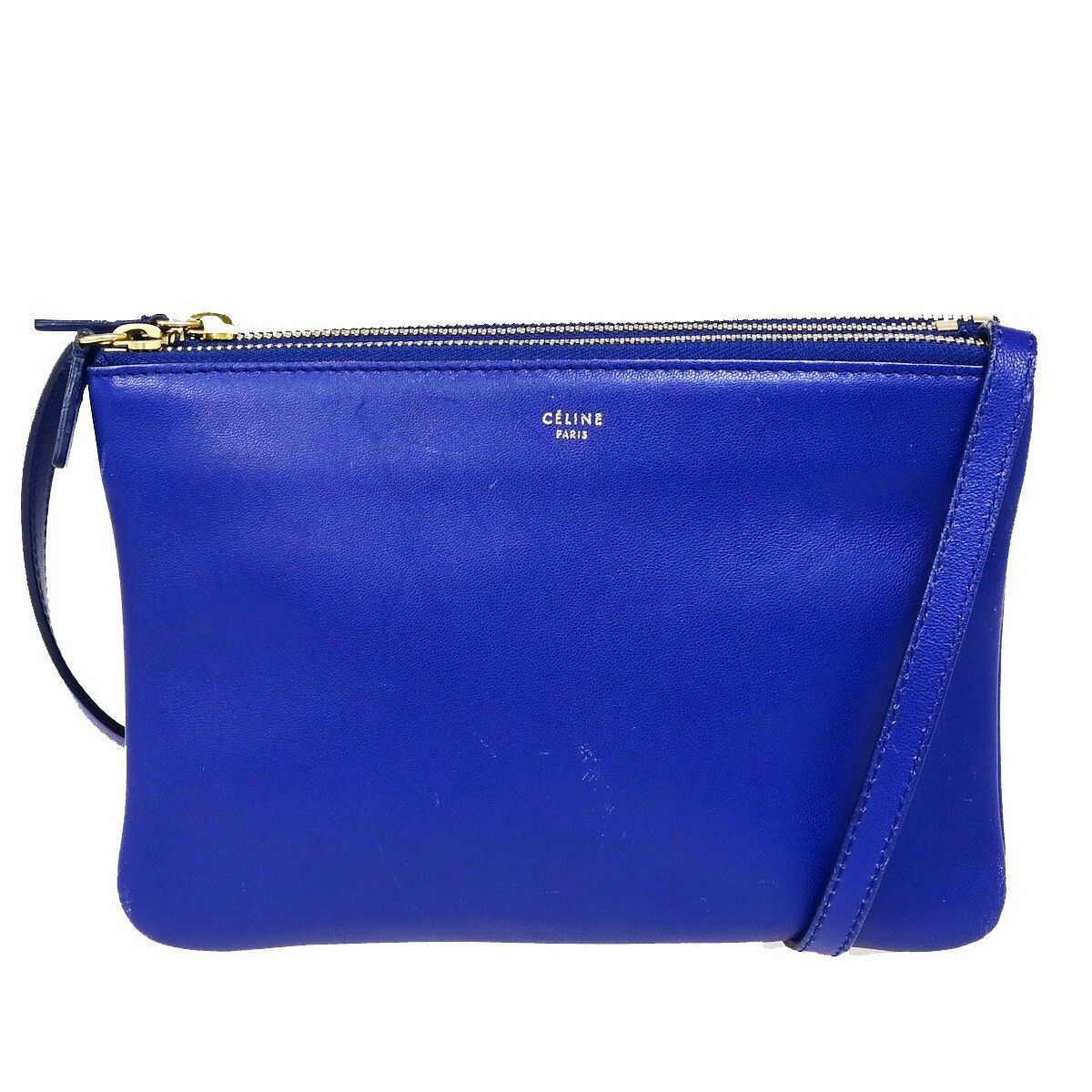 Celine Celine Trio Crossbody Bag Leather Size ONE SIZE - 1 Thumbnail