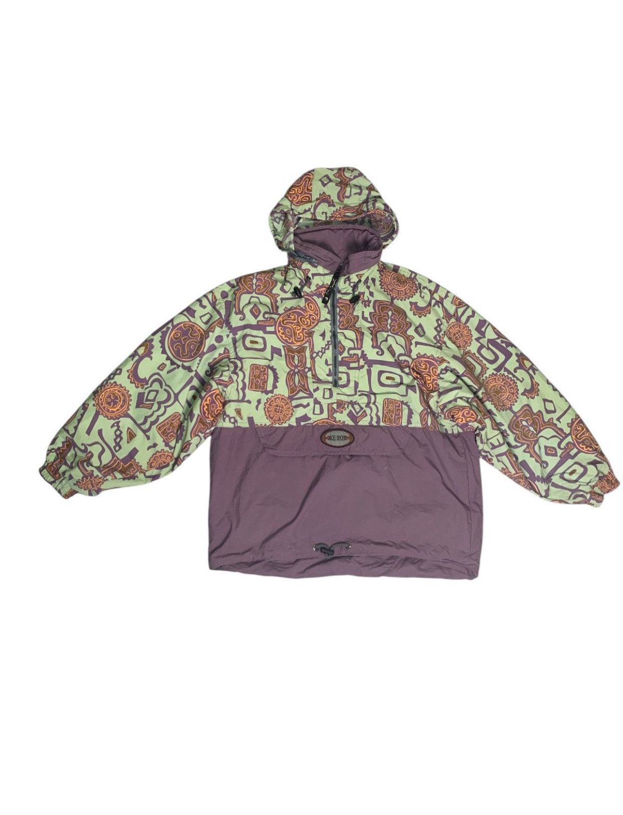 Japanese Brand Rare Design Vintage Crossoverfun Be-pop Half Zipper Jackets Size US M / EU 48-50 / 2 - 4 Thumbnail