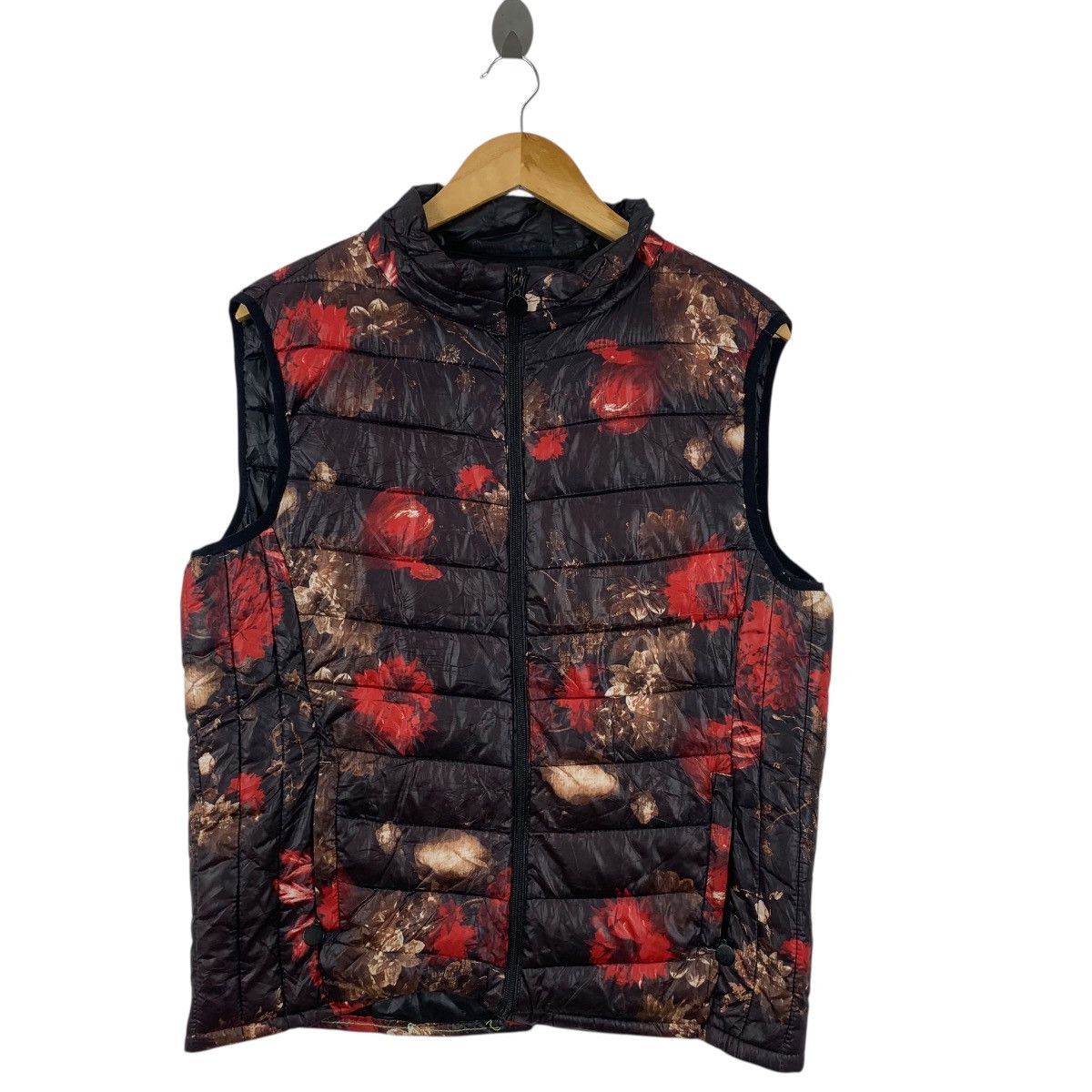 Other LAMBENT JAPAN FLORAL AOP Puffer Quilted Vest Jacket Size M / US 6-8 / IT 42-44 - 5 Thumbnail