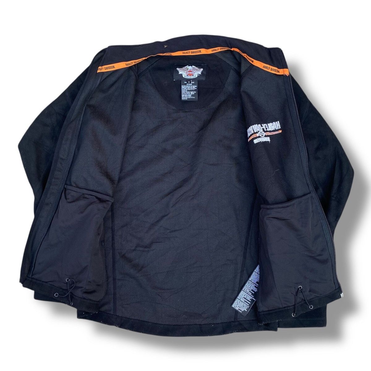 Harley Davidson × Vintage Vintage Harley Davidson Motorcycles Embroidery Logo Jacket Size US S / EU 44-46 / 1 - 3 Thumbnail