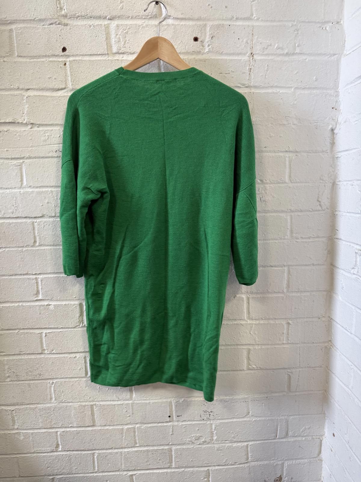 Cos COS Green Midi Dress Size S Size S / US 4 / IT 40 - 4 Thumbnail