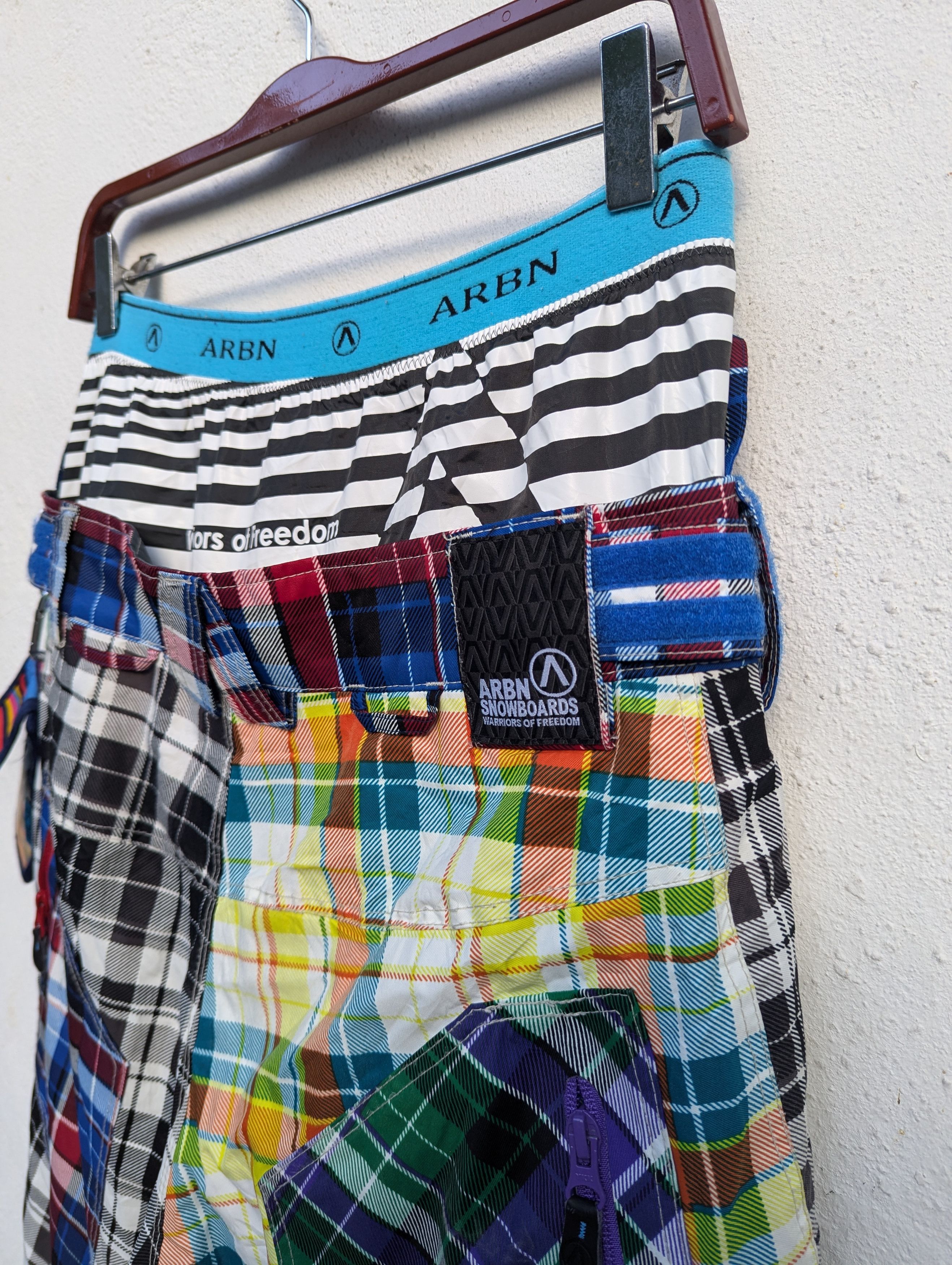 Bonfire Outerwear ARBN SNOWBOARD WARRIOR OF FREEDOM MULTICOLOR PANTS Size US 34 / EU 50 - 10 Thumbnail