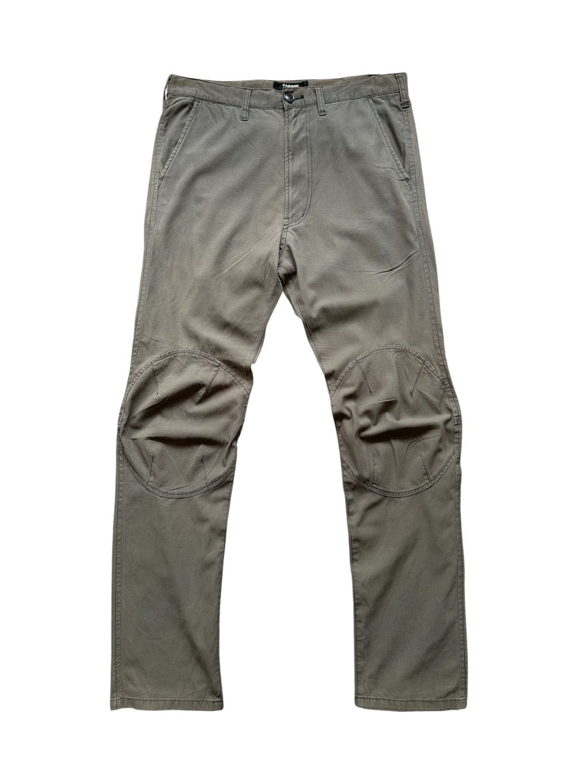 CABANE de ZUCCa 2010FW Cabane De Zucca - biker style cotton pants Size US 34 / EU 50 - 1 Thumbnail