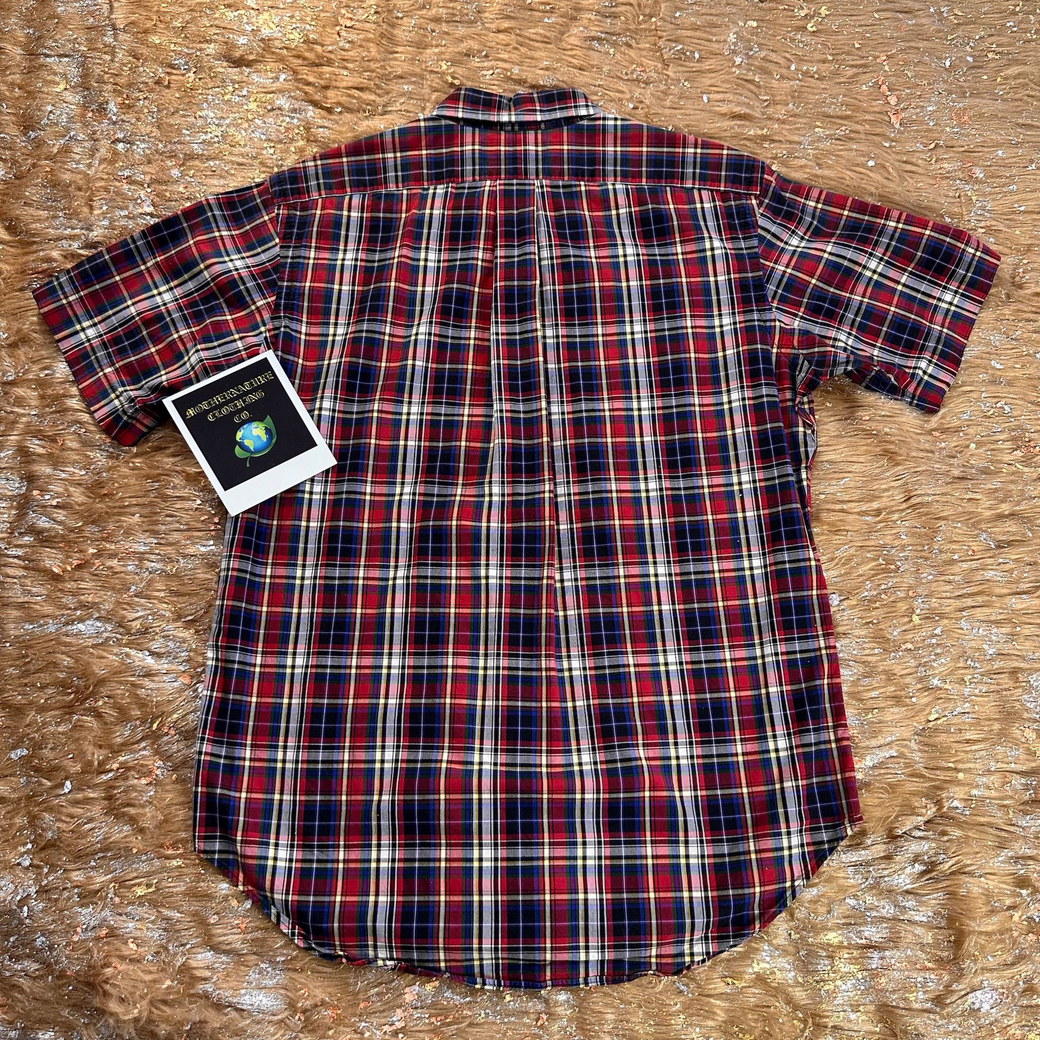 Polo Ralph Lauren CLASSIC RALPH LAUREN PLAID S/S BUTTON UP Size US M / EU 48-50 / 2 - 2 Thumbnail