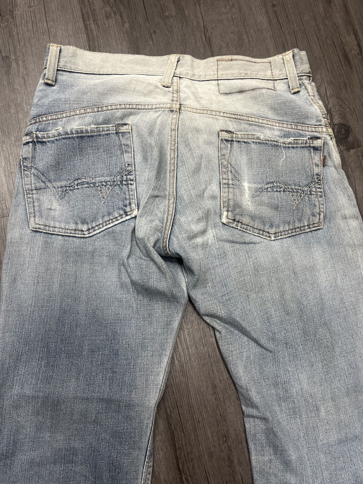 Edwin EDWIN VINTAGE BAGGY LIGHT GREY WASH JEANS Size US 30 / EU 46 - 1 Thumbnail