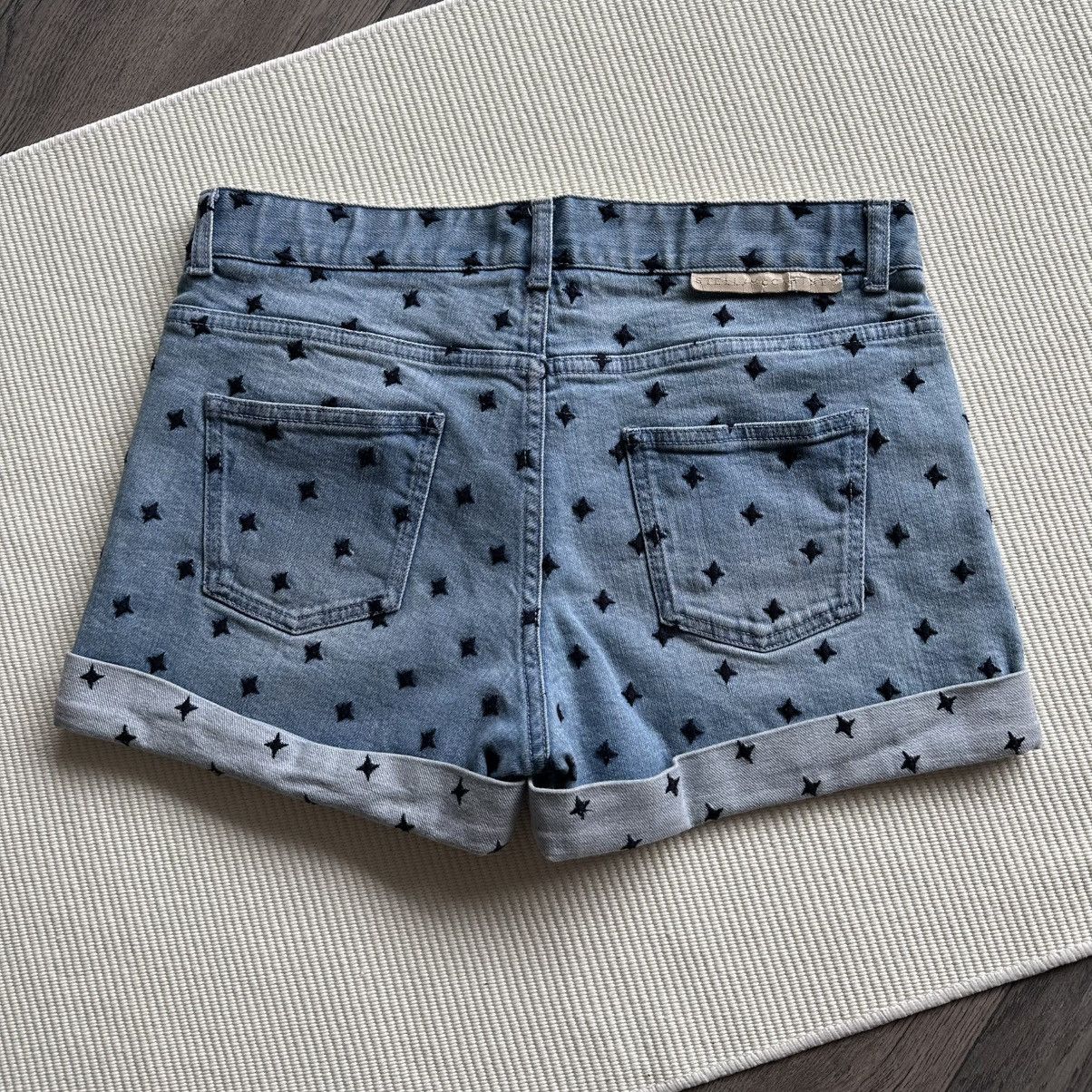 Stella McCartney Stella McCartney Star Denim Tomboy Shorts Size 28" / US 6 / IT 42 - 5 Thumbnail