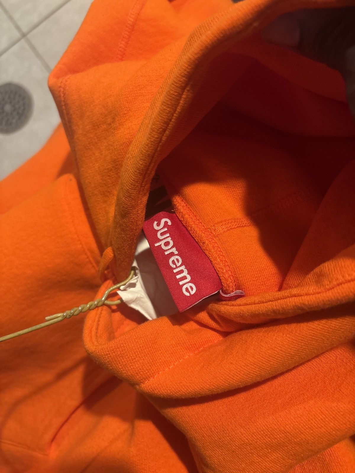 Supreme SUPREME 2024 ORANGE BOX LOGO HOODIE Size US S / EU 44-46 / 1 - 4 Thumbnail