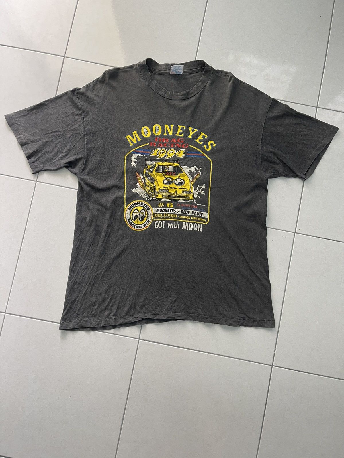 Sports Specialties VINTAGE 90S MOONEYES DRAG RACING JIM DUNN TEE VERY RARE Size US XL / EU 56 / 4 - 1 Thumbnail