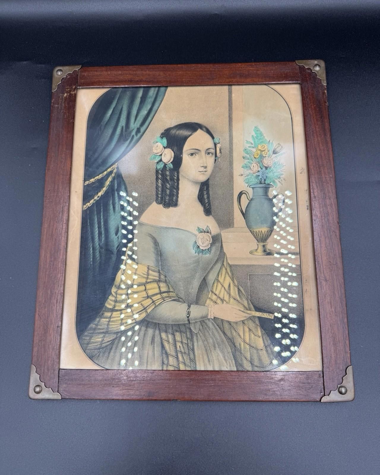 Other Antique Kelloggs & Comstock Hand Colored Lithograph Portrait Size ONE SIZE - 2 Thumbnail
