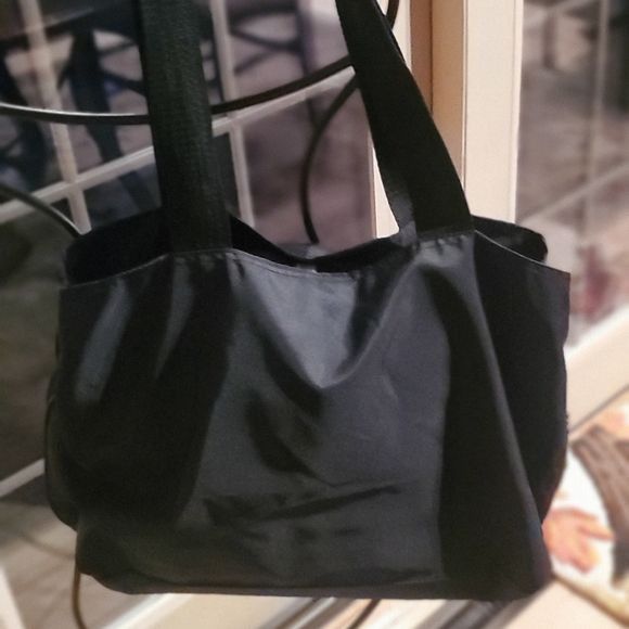 Vintage Baggallini Black Get Carried Away Tote Size ONE SIZE - 5 Thumbnail