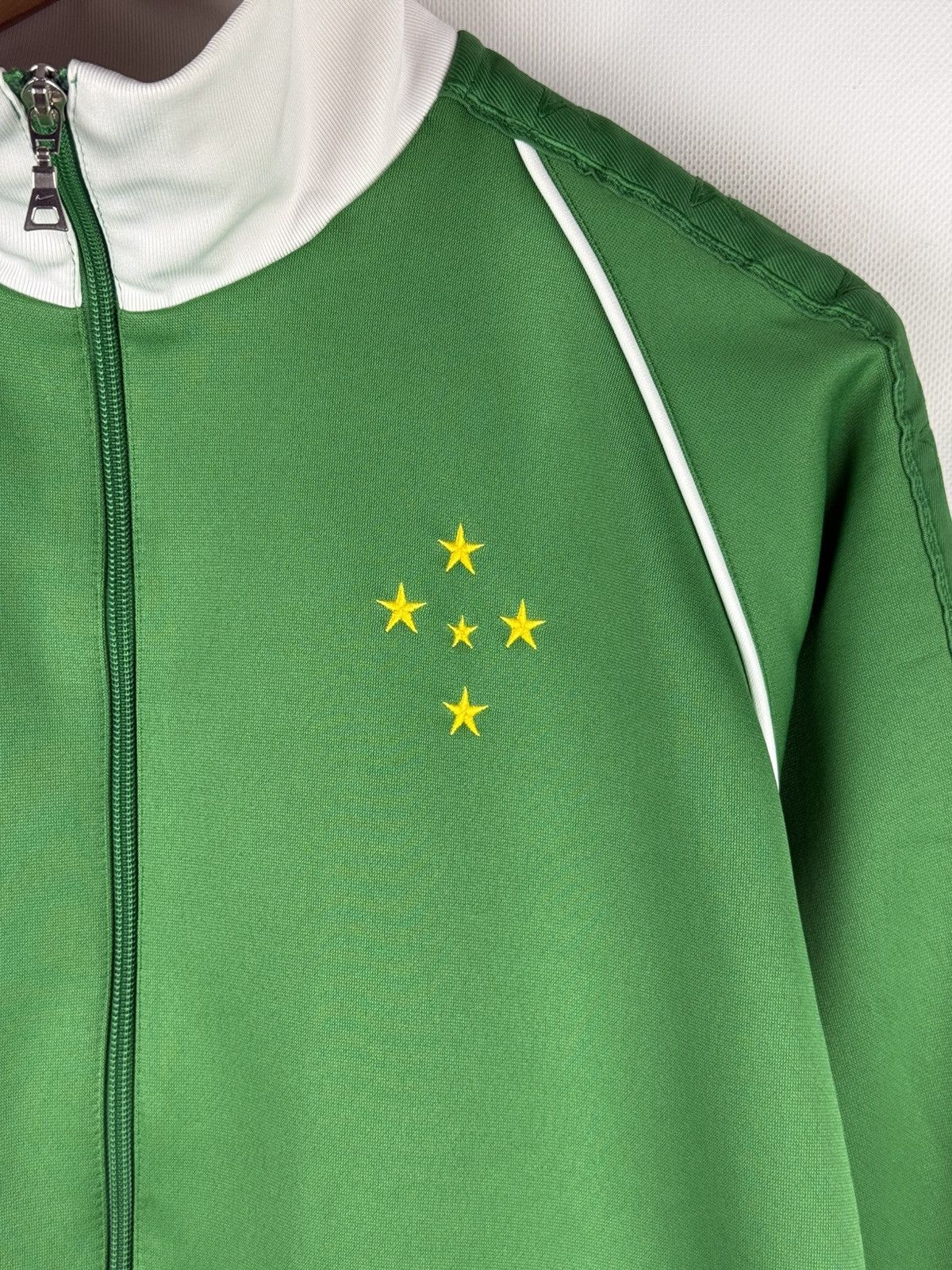 Nike Nike Brazil Vintage Soccer Track Top Jacket Size M Size US M / EU 48-50 / 2 - 10 Thumbnail