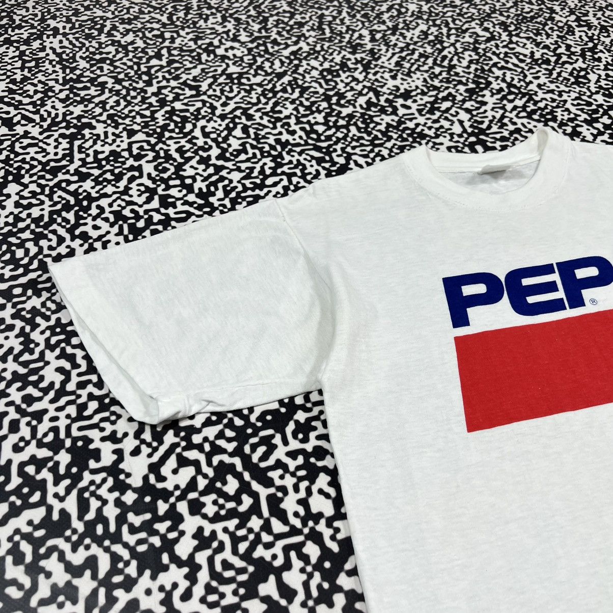 Pepsi Vintage 90s Pepsi Singe Stitch Big Logo Retro Style T-shirt Size US M / EU 48-50 / 2 - 9 Thumbnail