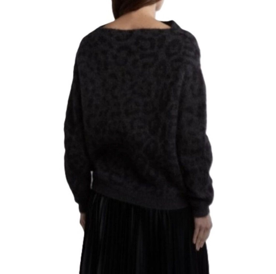 Valentino Valentino Garavani Leopard Print Mohair Blend Sweater Size XXS / US 00 / IT 34 - 9 Thumbnail