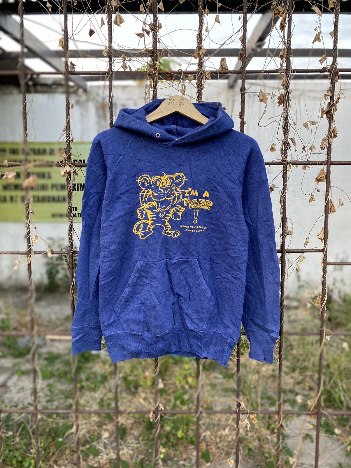Japanese Brand × Men's Wearhouse × Warehouse Vintage Warehouse Tiger hooded Size US L / EU 52-54 / 3 - 1 Thumbnail