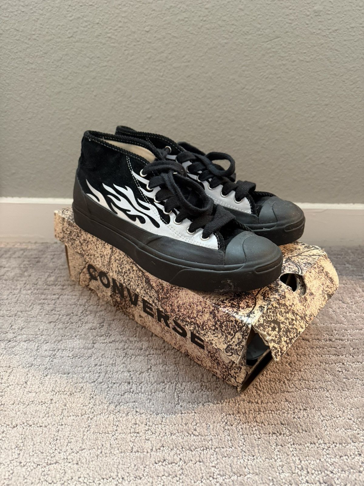 A$AP Nast Converse ASAP Nast x Jack Purcell Size US 9.5 / EU 42-43 - 1 Thumbnail