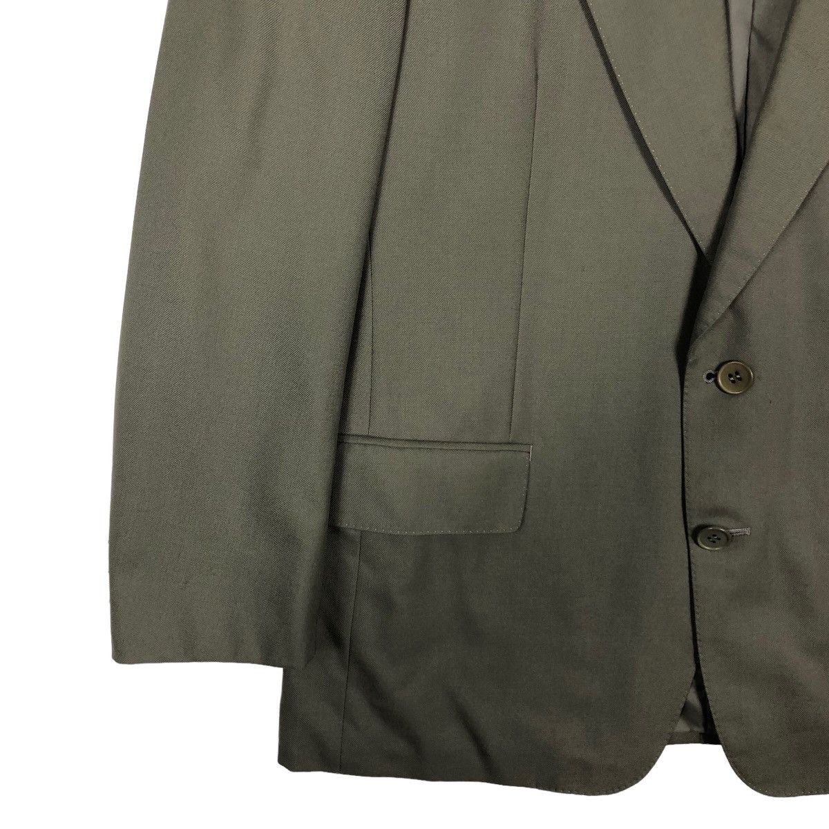Yves Saint Laurent 🔥Rich Grey - Double Breast Coats Jacket Japan Made Size US M / EU 48-50 / 2 - 3 Thumbnail