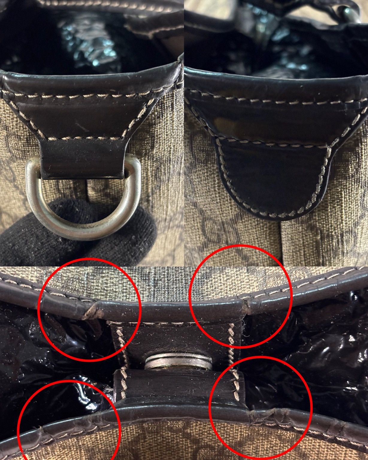 Gucci (very worn) Gucci Tote Bag Size ONE SIZE - 22 Thumbnail