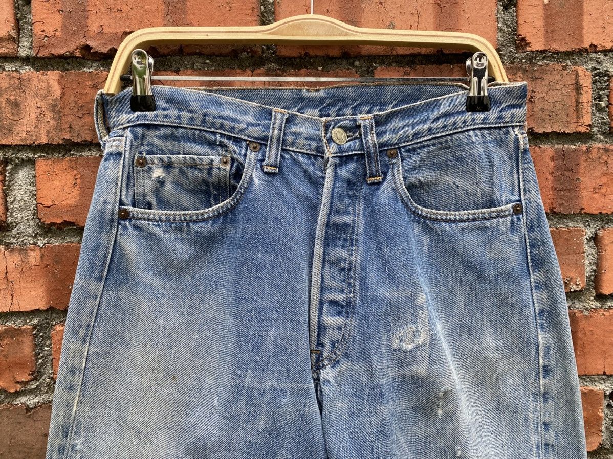 Levi's Vintage Clothing W31x29.5 Vintage levi's 501 redline distressed repaired Size US 31 - 3 Thumbnail