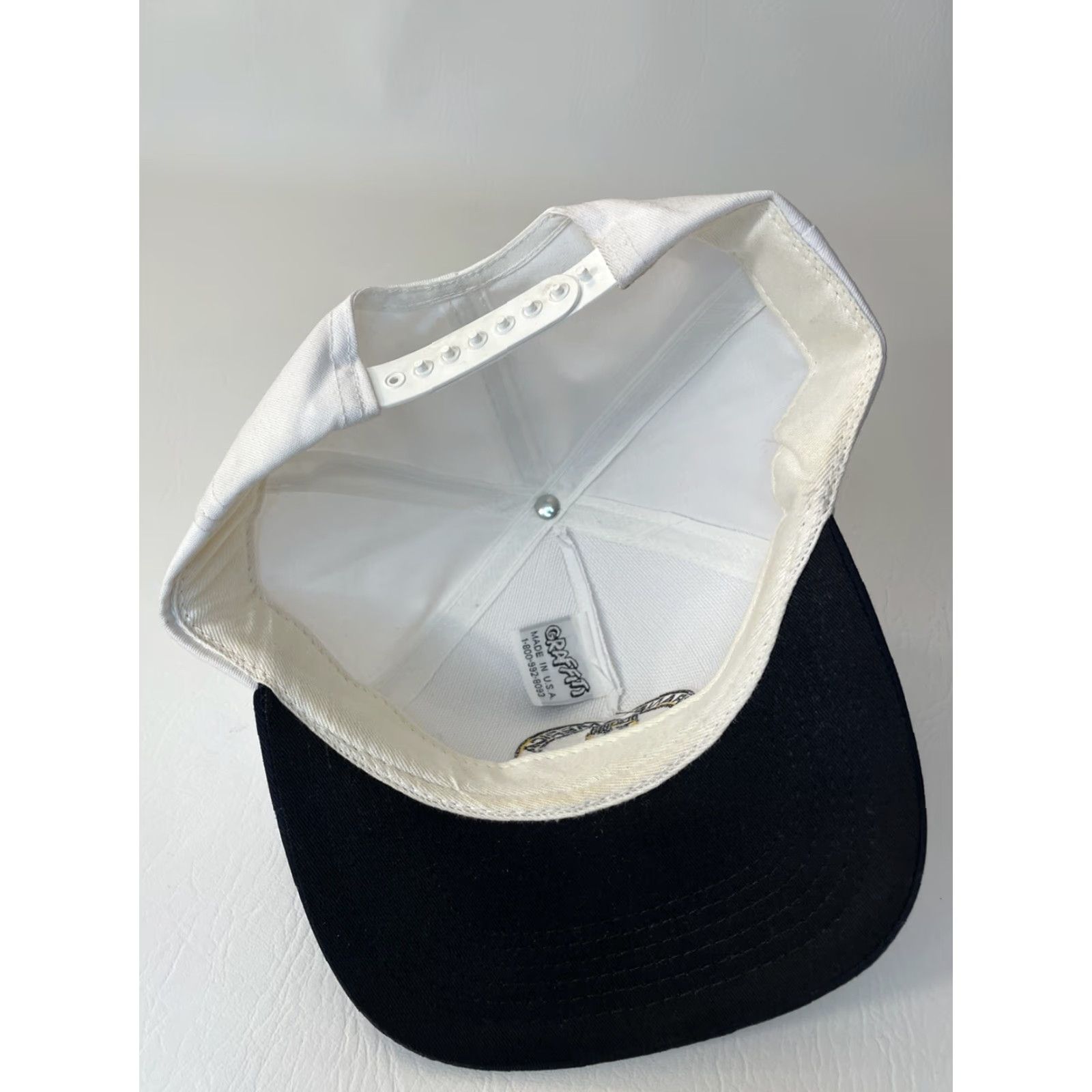 Vintage VINTAGE Crane America Services Baseball Cap Men Adults Adjustable White USA Cap Made in USA Size ONE SIZE - 7 Thumbnail