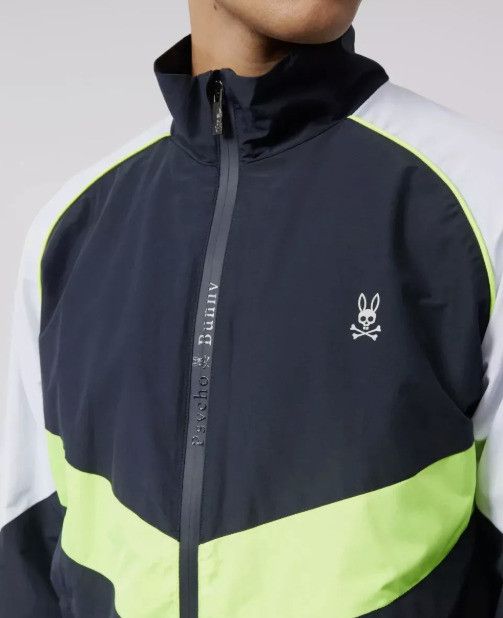 Psycho Bunny Psycho Bunny Wasco Colour Block Track Jacket Navy ( 3XL ) Size US XXL / EU 58 / 5 - 2 Thumbnail