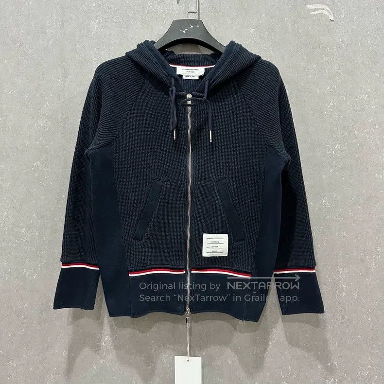 Thom Browne Zipper open shirt coat