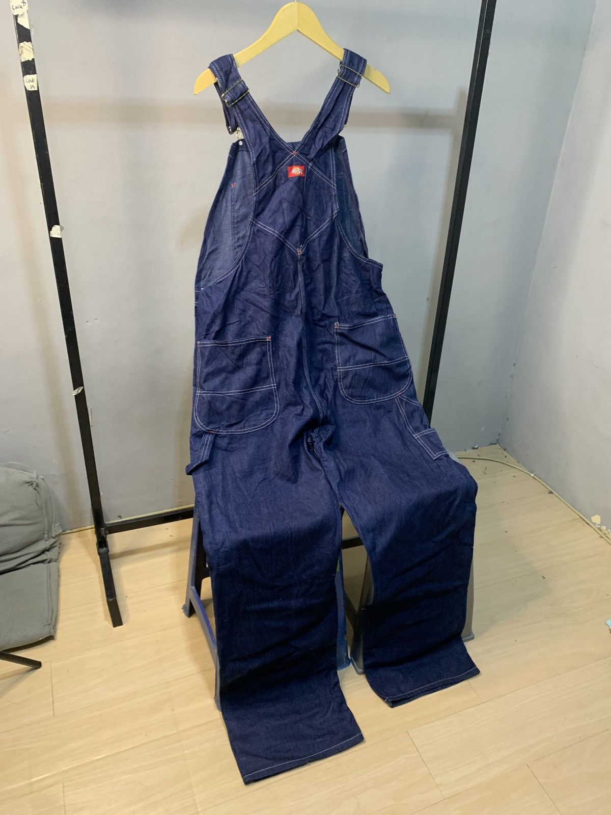 Dickies Dickies Overall Jumpsuits Indigo Denim Size US 37 - 4 Thumbnail