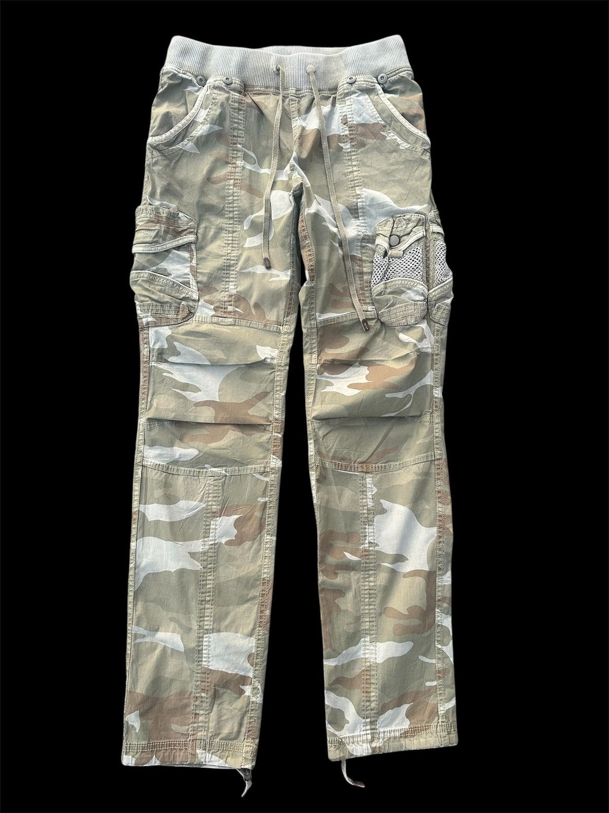 GOA G.O.A Goa Drawstring Flared Cargo Pants Size US 28 / EU 44 - 1 Thumbnail