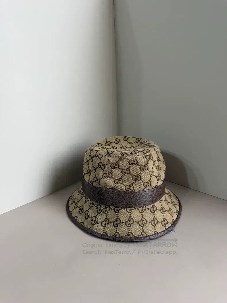 Gucci Gucci Size L Old flower fisherman's hat Size ONE SIZE - 2 Thumbnail