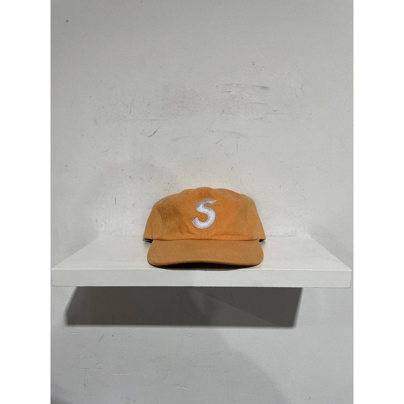 Supreme SUPREME PIGMENT CANVAS S LOGO 6-PANEL HAT ORANGE PREOWNED Size ONE SIZE - 1 Thumbnail