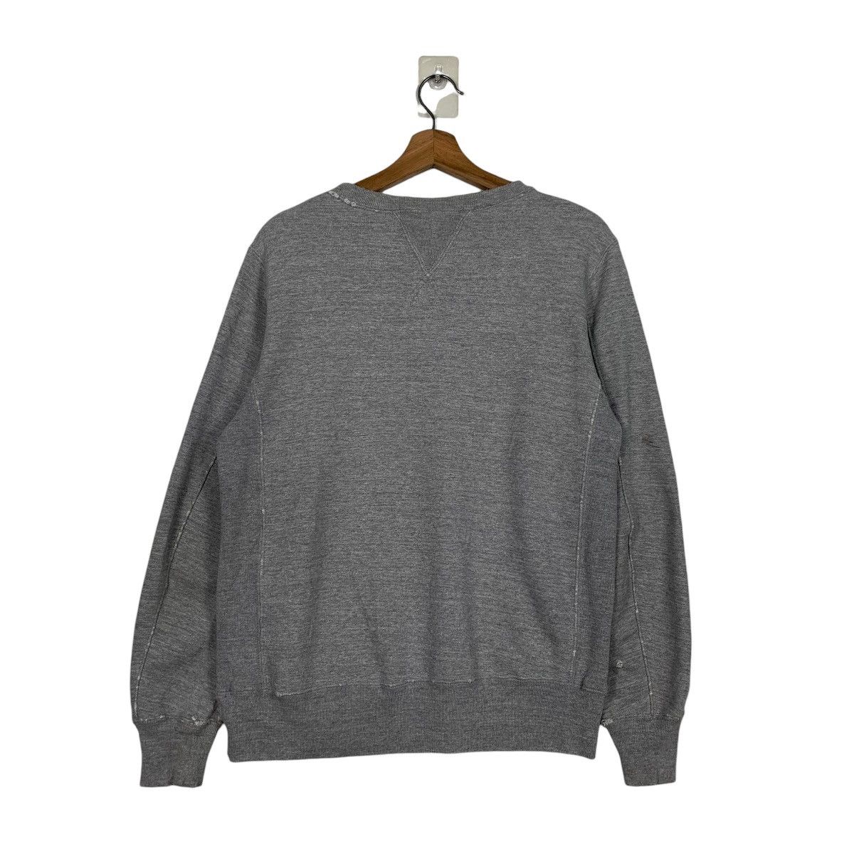 Japanese Brand Remi Relief Plain Crewneck Sweatshirt Size US M / EU 48-50 / 2 - 7 Thumbnail