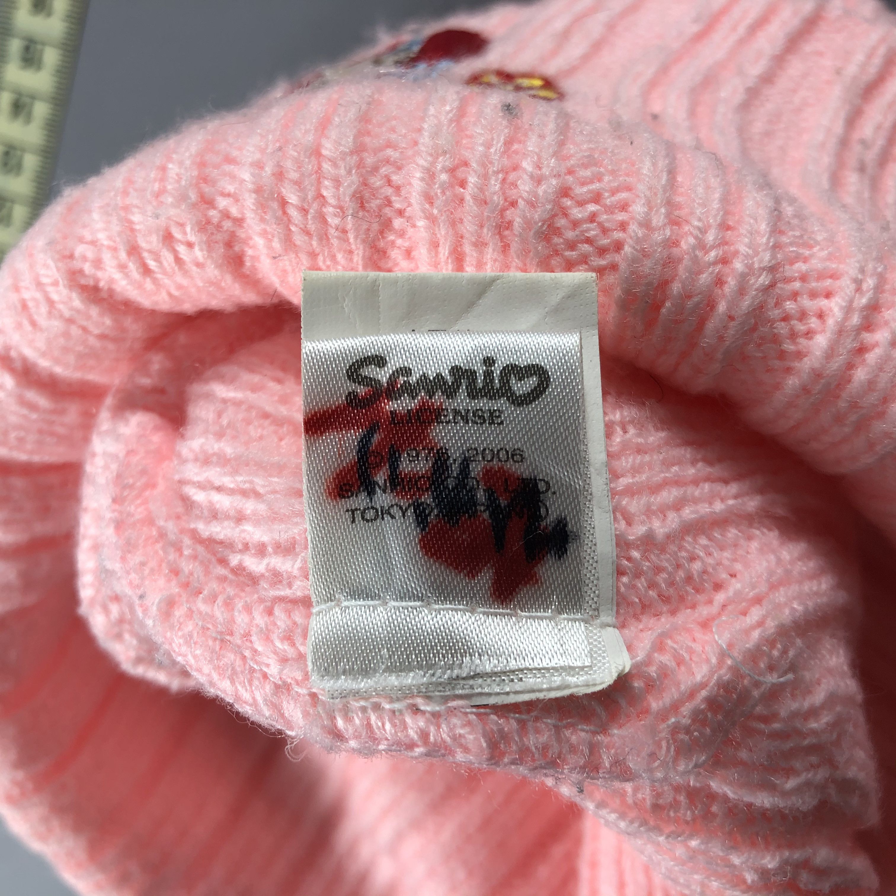 Anime × Japanese Brand × Vintage Womens Hello Kitty Beanie Snow Hat Snow Cap -D493 Size ONE SIZE - 6 Thumbnail