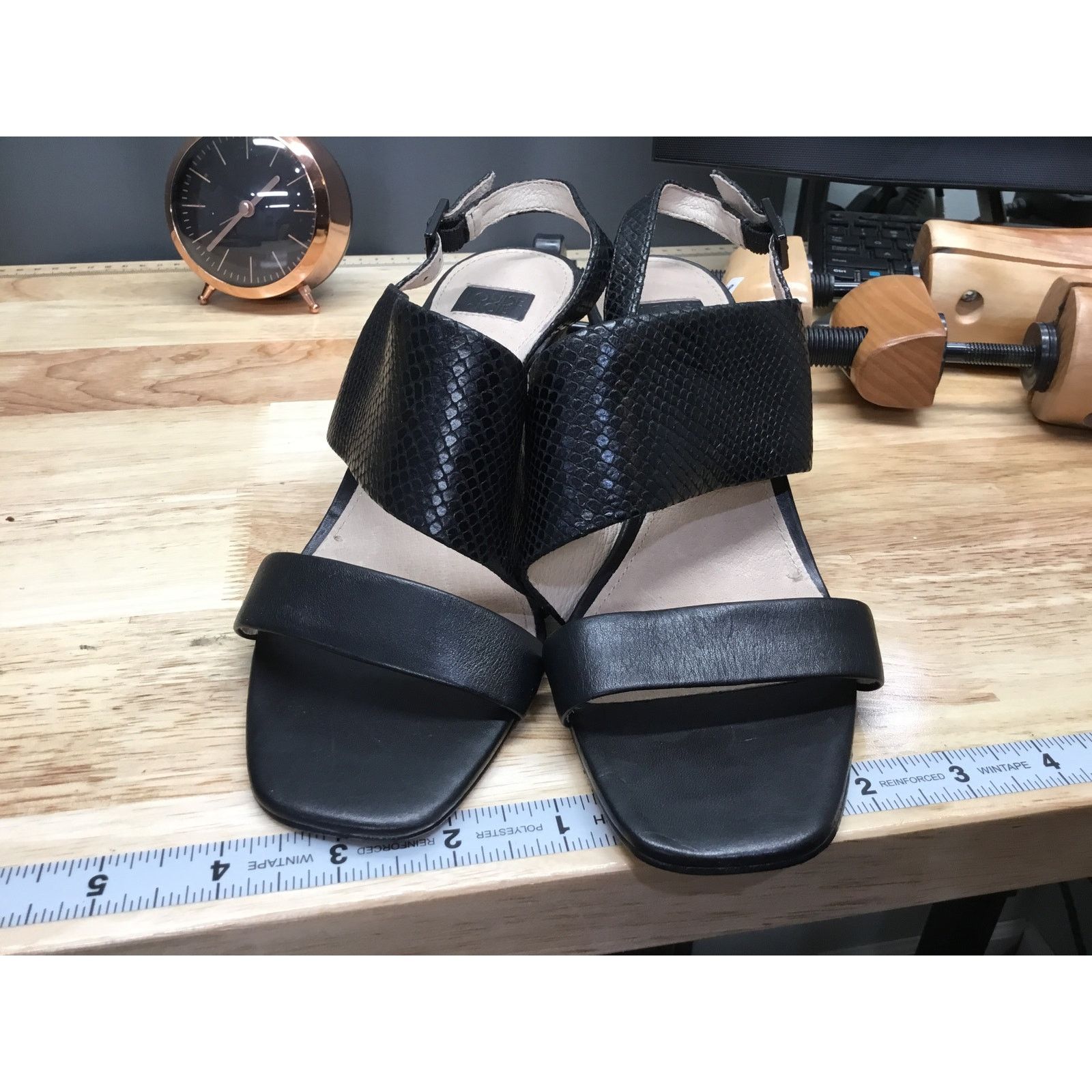 Other Louise et Cie Quarza Black Women's 7 Wedge Sandals Size US 7 / IT 37 - 1 Thumbnail