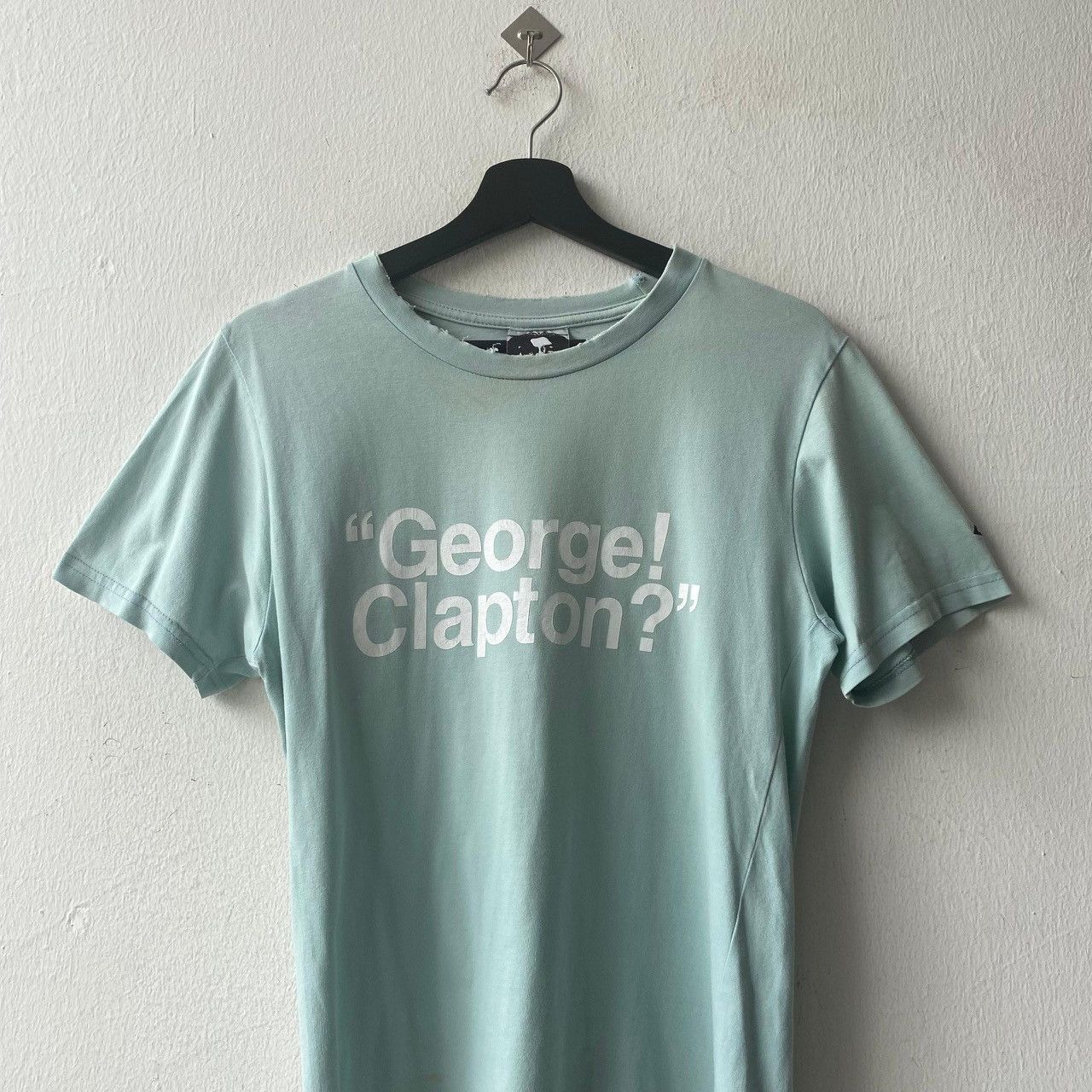 Hysteric Glamour × Japanese Brand “George! Clapton?” Hysteric Glamour Distressed Tshirt Size US S / EU 44-46 / 1 - 4 Thumbnail