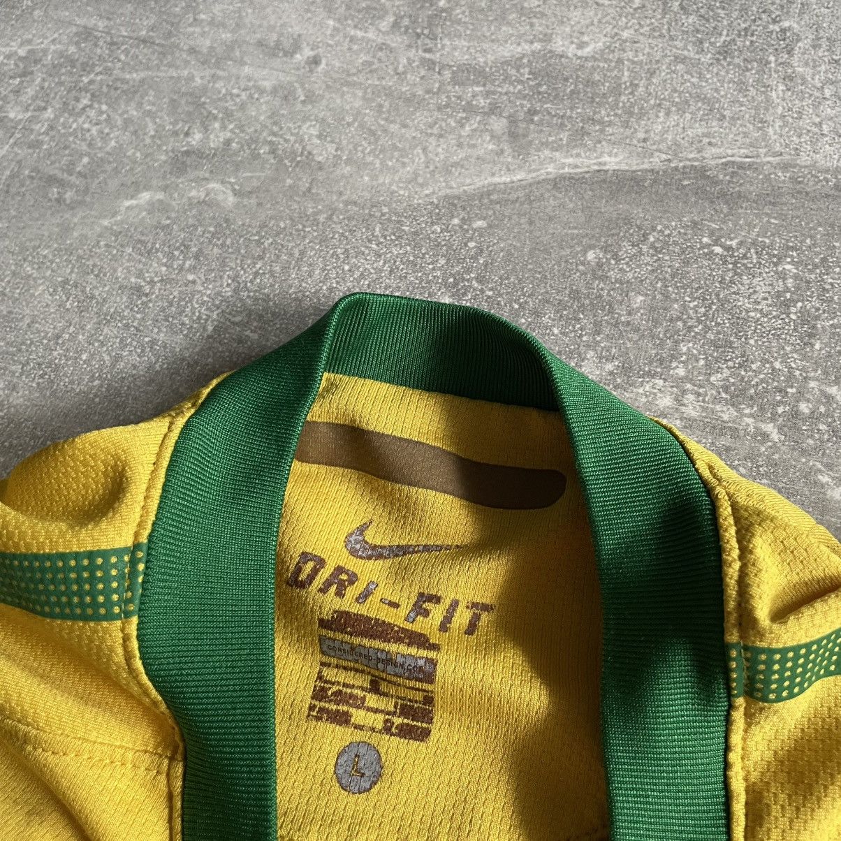 Nike NIKE BRASIL JERSEY 4 DAVID LUIZ FOOTBALL TEE SHIRT BRASIL Size US L / EU 52-54 / 3 - 7 Thumbnail