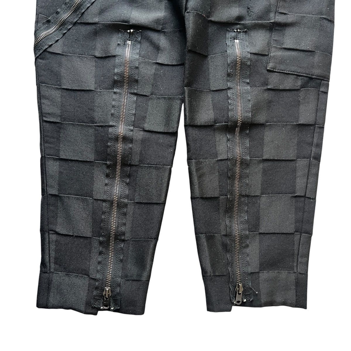 Number (N)ine NUMBER (N)INE 2003AW "TOUCH ME I'M SICK" Wool Bondage Pants Size US 30 / EU 46 - 9 Thumbnail
